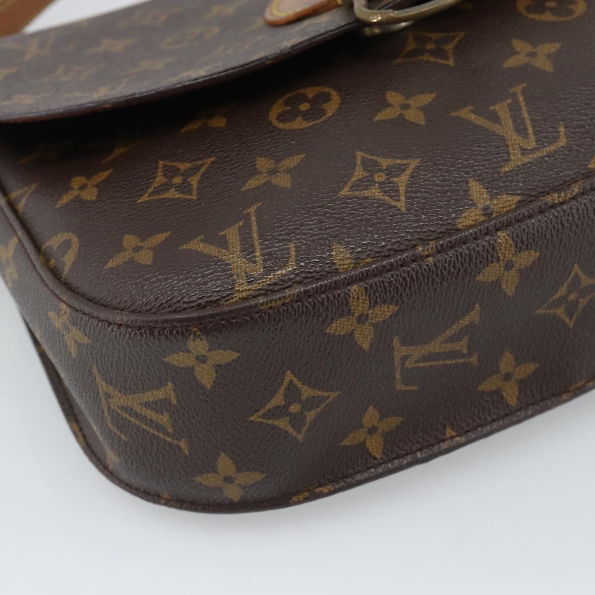LOUIS VUITTON Monogram Saint Cloud GM Shoulder Bag M51242 LV Auth BA13499