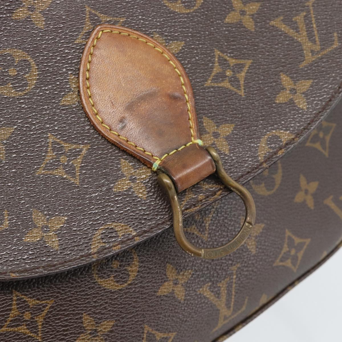 LOUIS VUITTON Monogram Saint Cloud GM Shoulder Bag M51242 LV Auth BA13499