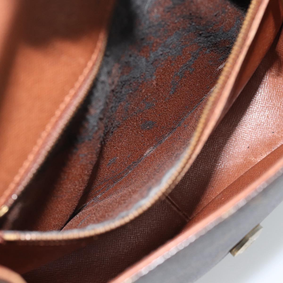 LOUIS VUITTON Monogram Saint Cloud GM Shoulder Bag M51242 LV Auth BA13499