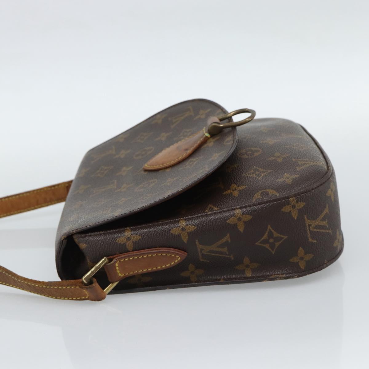 LOUIS VUITTON Monogram Saint Cloud GM Shoulder Bag M51242 LV Auth BA13499