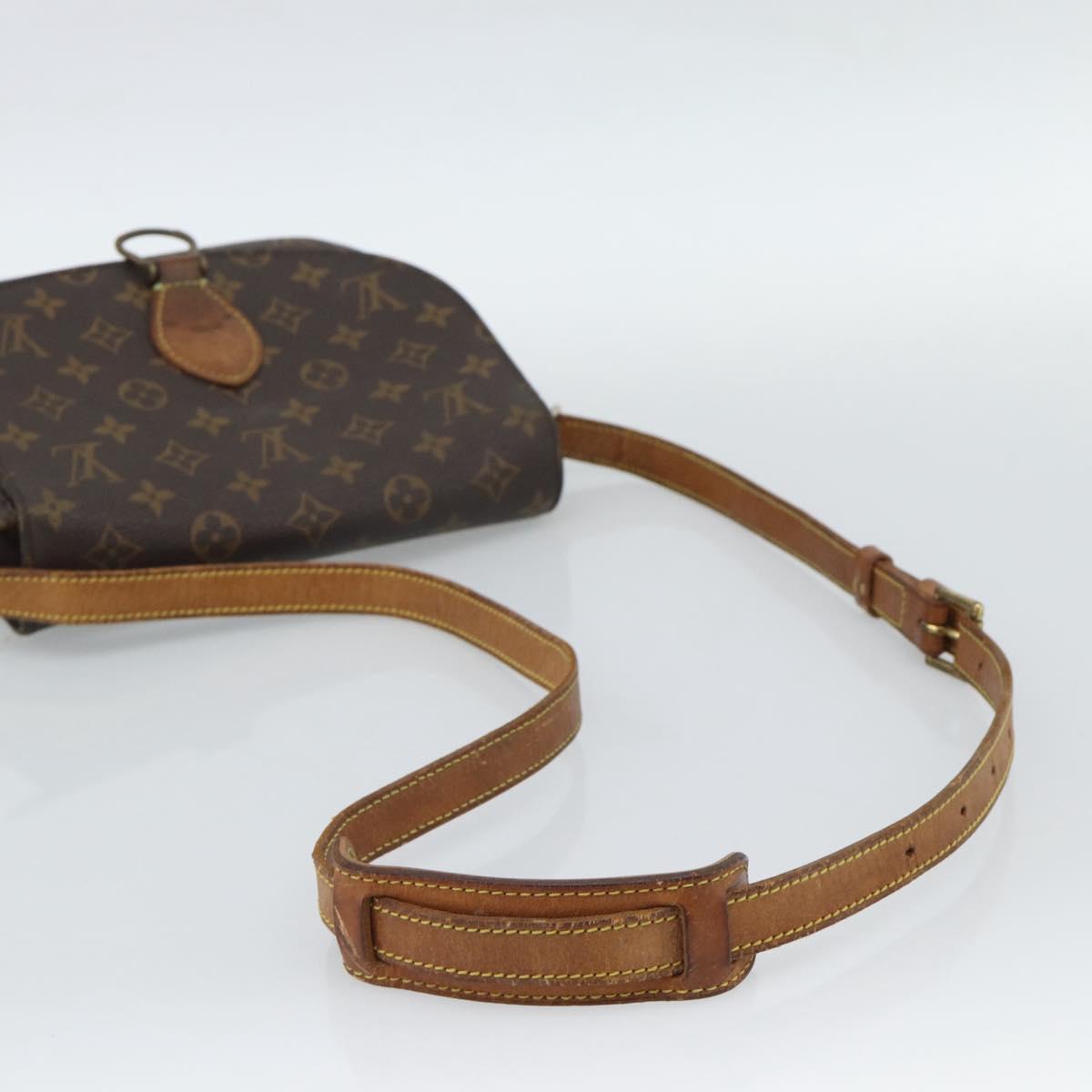 LOUIS VUITTON Monogram Saint Cloud GM Shoulder Bag M51242 LV Auth BA13499