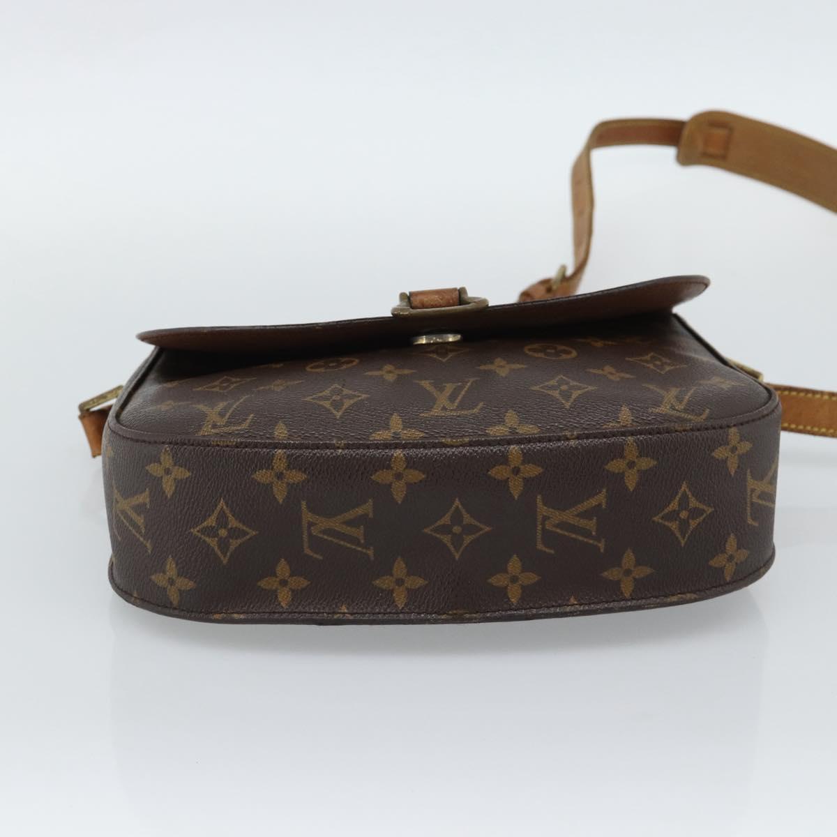 LOUIS VUITTON Monogram Saint Cloud GM Shoulder Bag M51242 LV Auth BA13499
