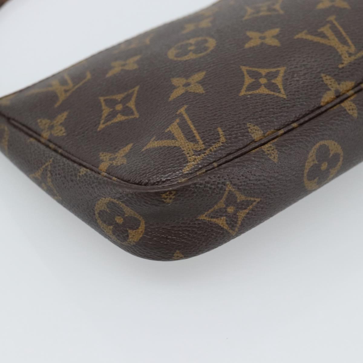 LOUIS VUITTON Monogram Pochette Accessoires Accessory Pouch M51980 Auth BA13506