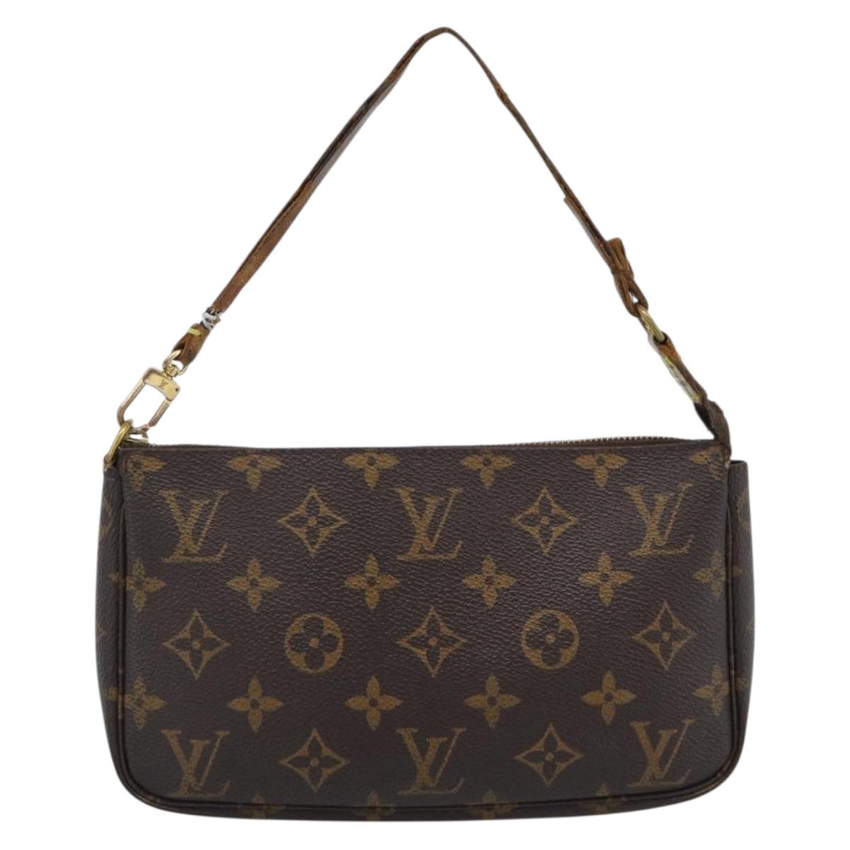 LOUIS VUITTON Monogram Pochette Accessoires Accessory Pouch M51980 Auth BA13506