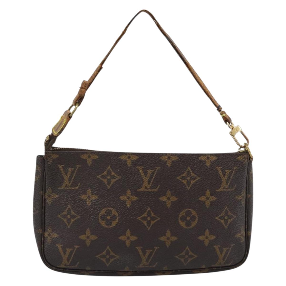 LOUIS VUITTON Monogram Pochette Accessoires Accessory Pouch M51980 Auth BA13506