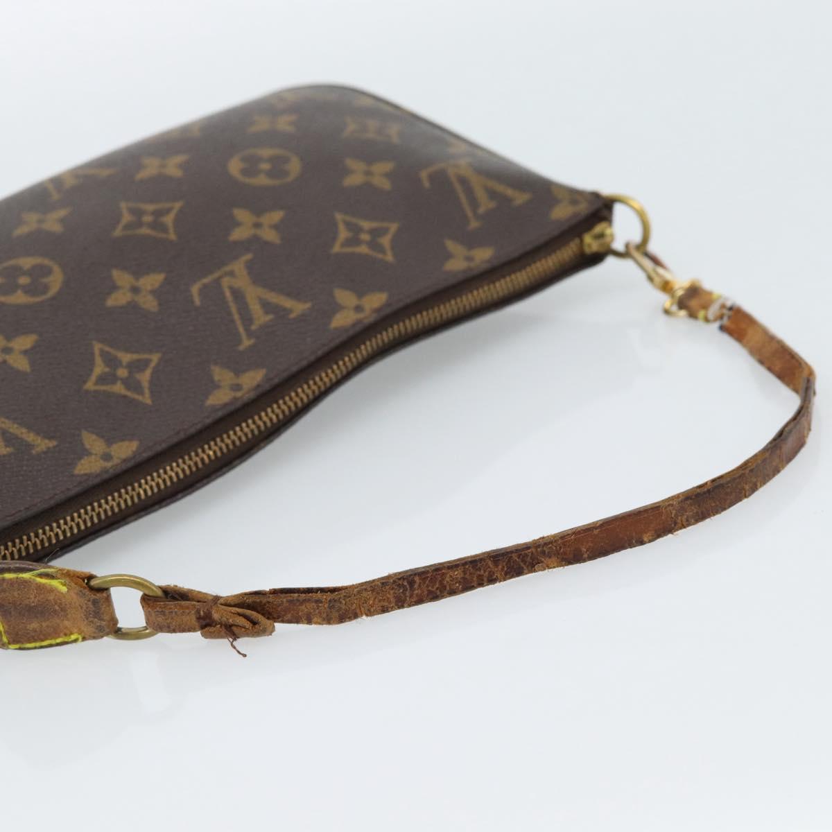 LOUIS VUITTON Monogram Pochette Accessoires Accessory Pouch M51980 Auth BA13506
