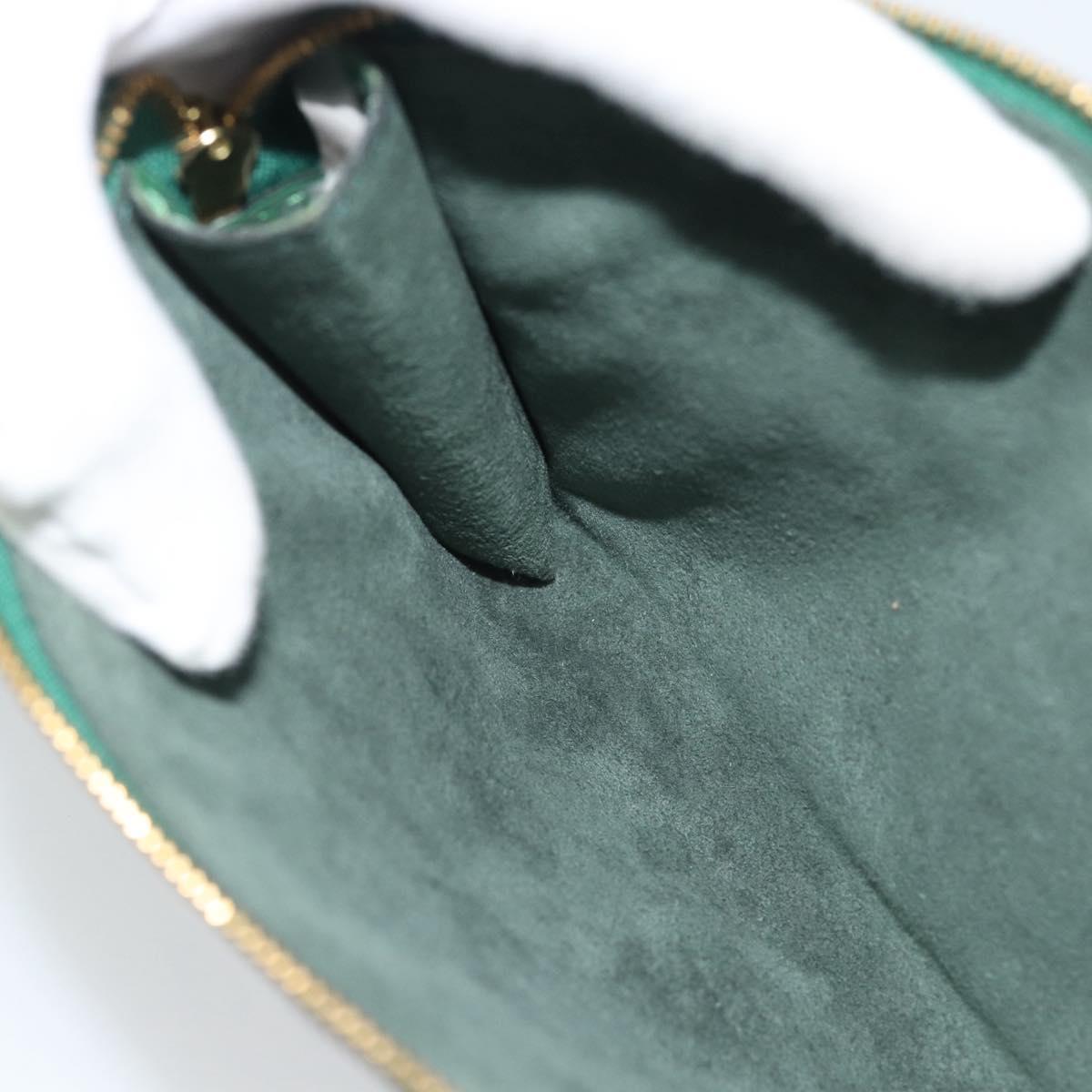 LOUIS VUITTON Epi Pochette Accessoires Accessory Pouch Green M52984 Auth BA13512