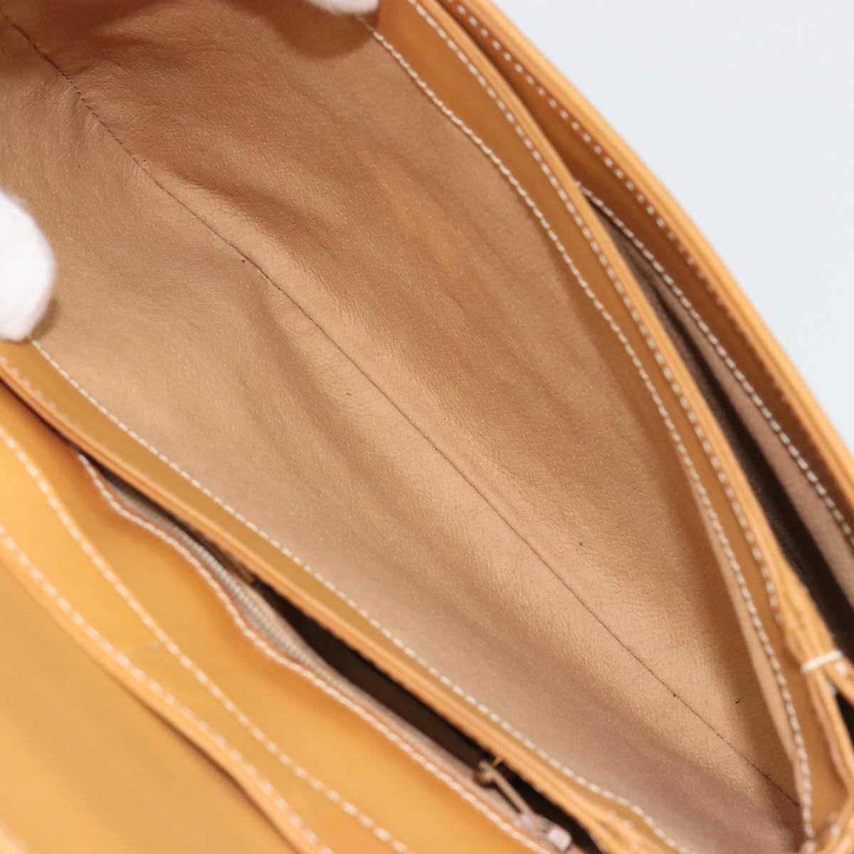 GUCCI Micro GG Supreme Shoulder Bag PVC Beige Gold 004 106 0024 Auth BA13521A