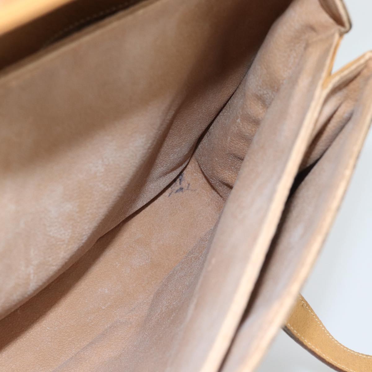 GUCCI Micro GG Supreme Tote Bag Beige Gold 116.02 080 Auth BA13527