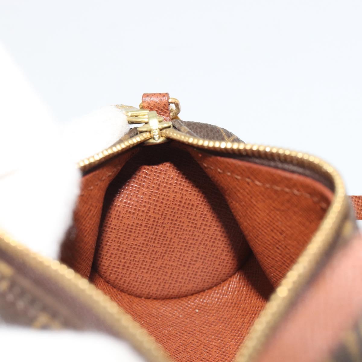 LOUIS VUITTON Monogram Papillon Pouch LV Auth BA13532A