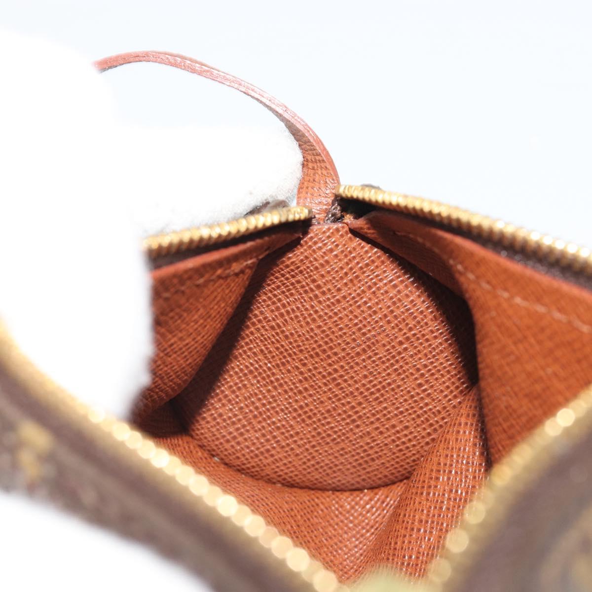 LOUIS VUITTON Monogram Papillon Pouch LV Auth BA13532A