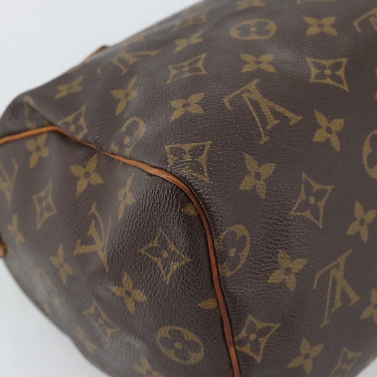 LOUIS VUITTON Monogram Speedy 25 Hand Bag M41528 LV Auth BA13539A