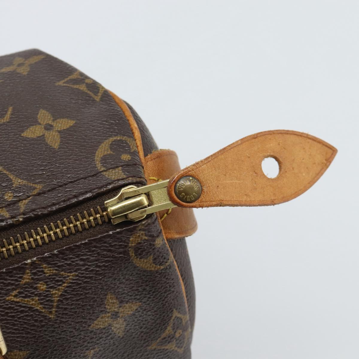 LOUIS VUITTON Monogram Speedy 25 Hand Bag M41528 LV Auth BA13539A