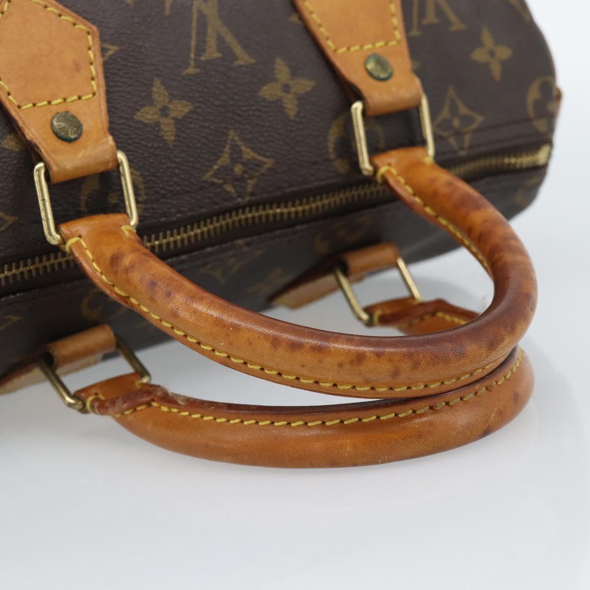 LOUIS VUITTON Monogram Speedy 25 Hand Bag M41528 LV Auth BA13539A