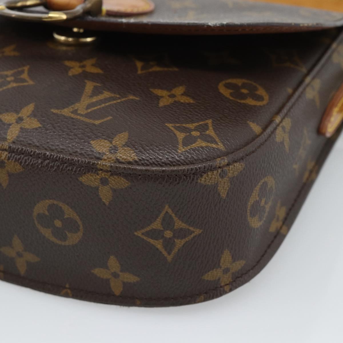 LOUIS VUITTON Monogram Saint Cloud MM Shoulder Bag M51243 LV Auth BA13544