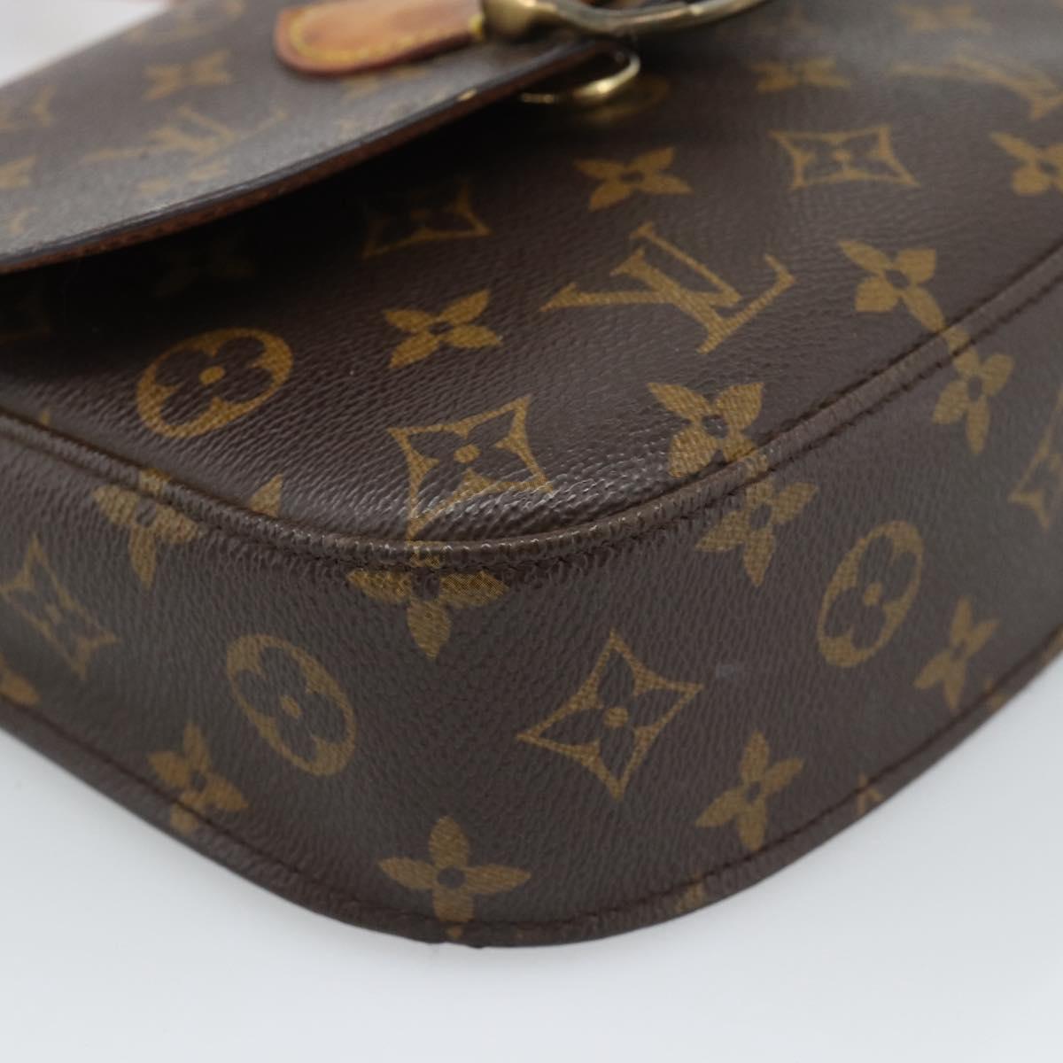 LOUIS VUITTON Monogram Saint Cloud MM Shoulder Bag M51243 LV Auth BA13544