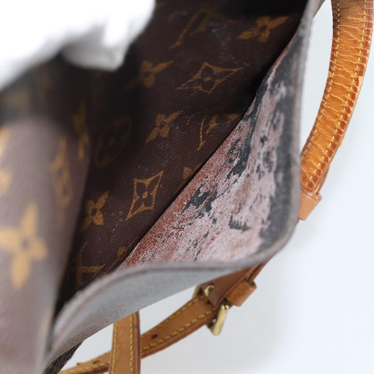 LOUIS VUITTON Monogram Saint Cloud MM Shoulder Bag M51243 LV Auth BA13544