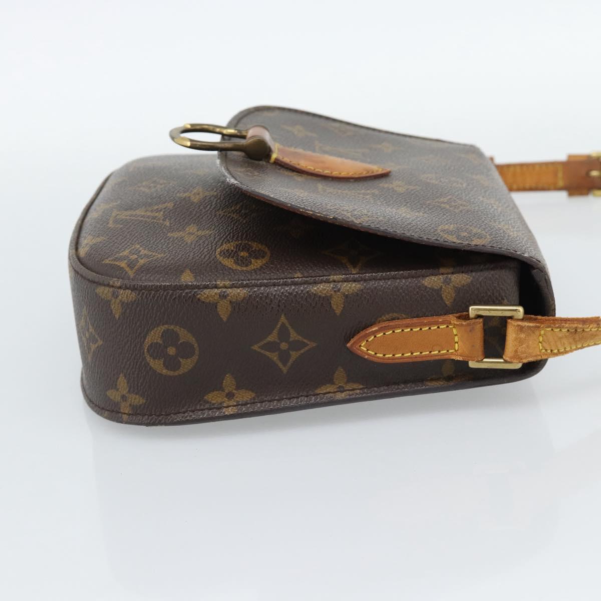 LOUIS VUITTON Monogram Saint Cloud MM Shoulder Bag M51243 LV Auth BA13544