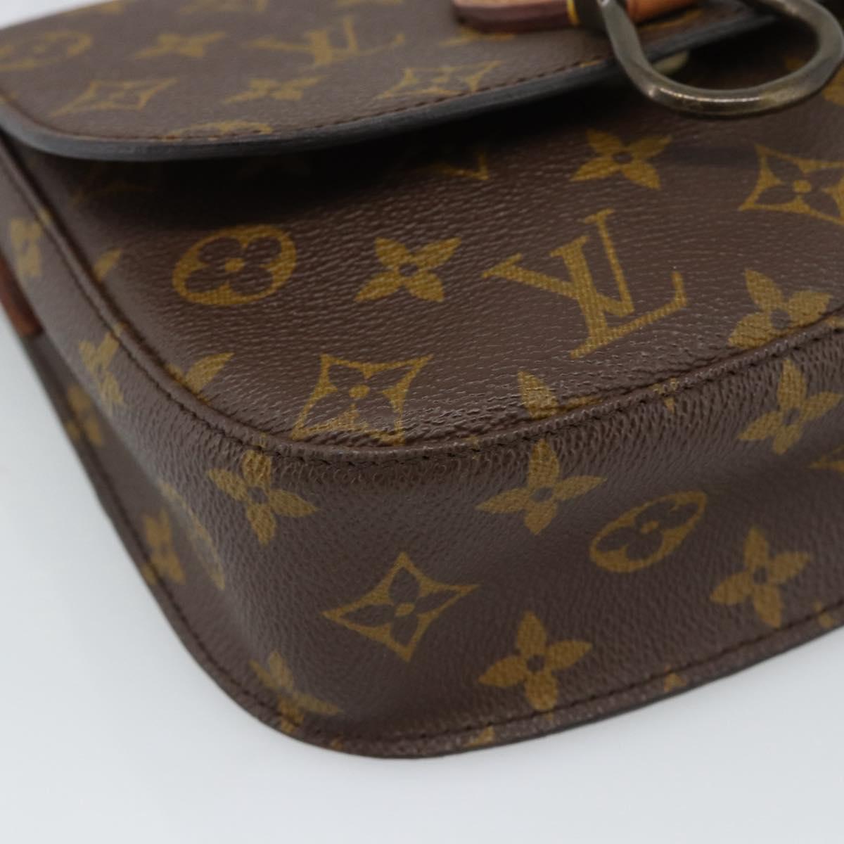 LOUIS VUITTON Monogram Saint Cloud MM Shoulder Bag M51243 LV Auth BA13546