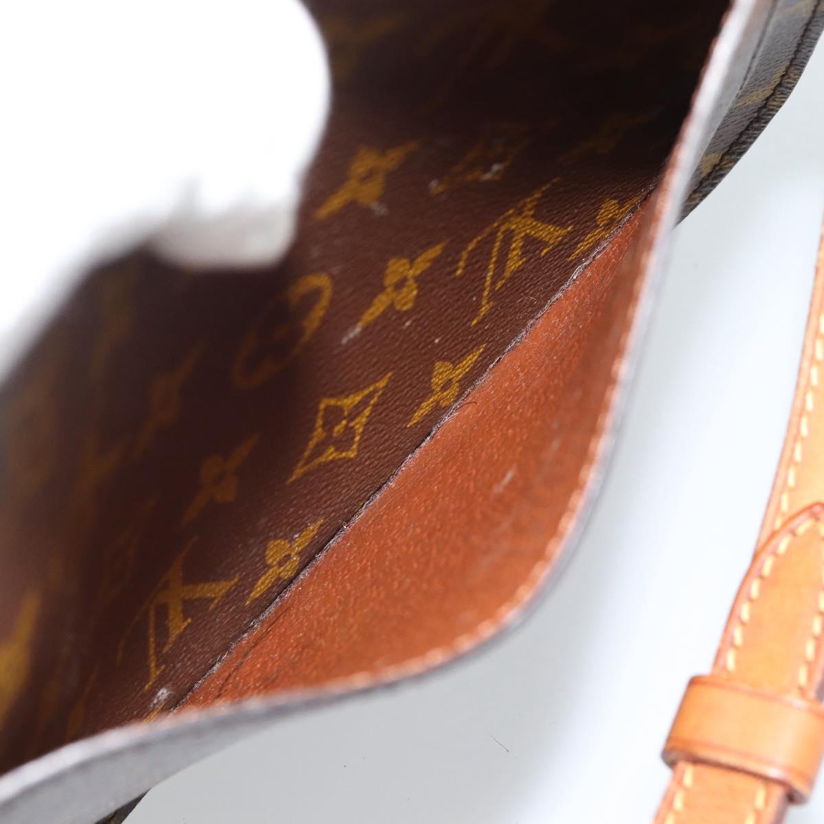 LOUIS VUITTON Monogram Saint Cloud MM Shoulder Bag M51243 LV Auth BA13546