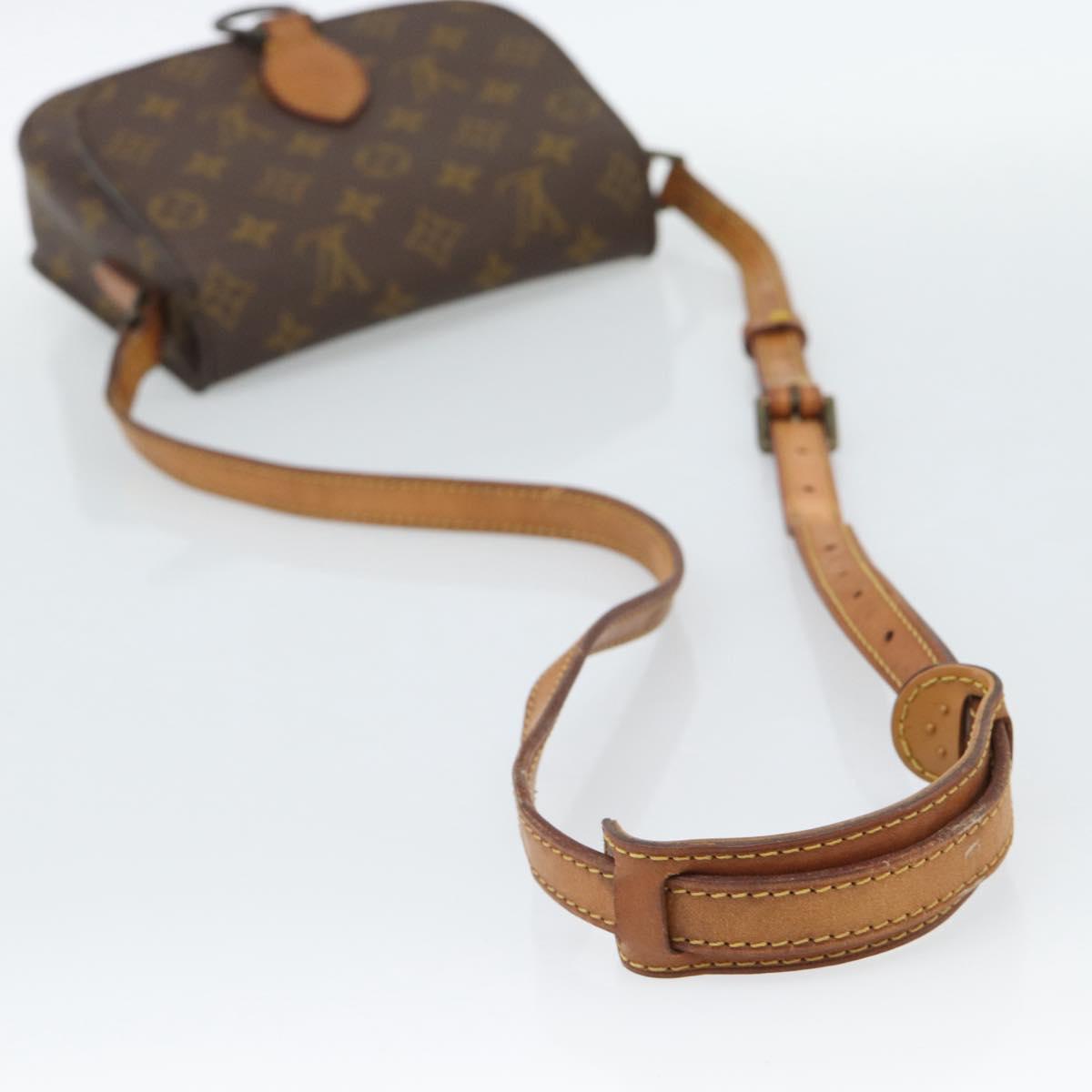 LOUIS VUITTON Monogram Saint Cloud MM Shoulder Bag M51243 LV Auth BA13546