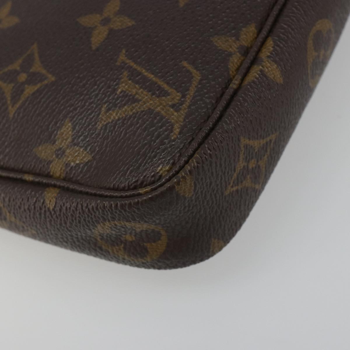 LOUIS VUITTON Monogram Pochette Accessoires Accessory Pouch M51980 Auth BA13548