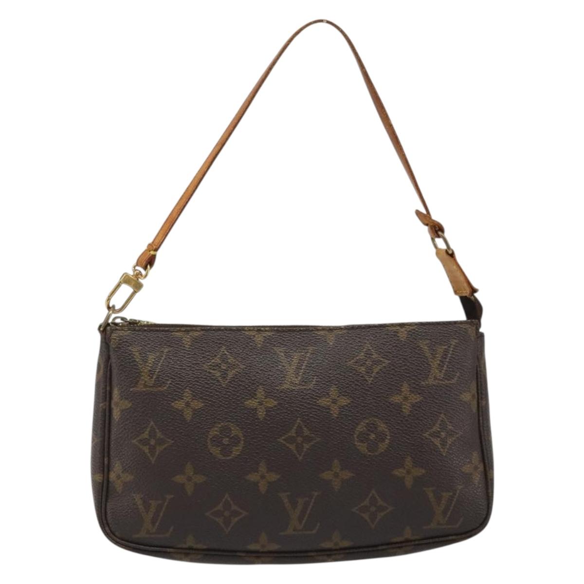 LOUIS VUITTON Monogram Pochette Accessoires Accessory Pouch M51980 Auth BA13548