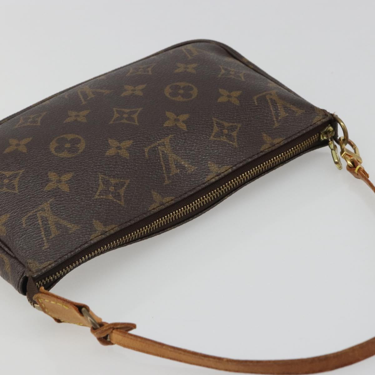 LOUIS VUITTON Monogram Pochette Accessoires Accessory Pouch M51980 Auth BA13548