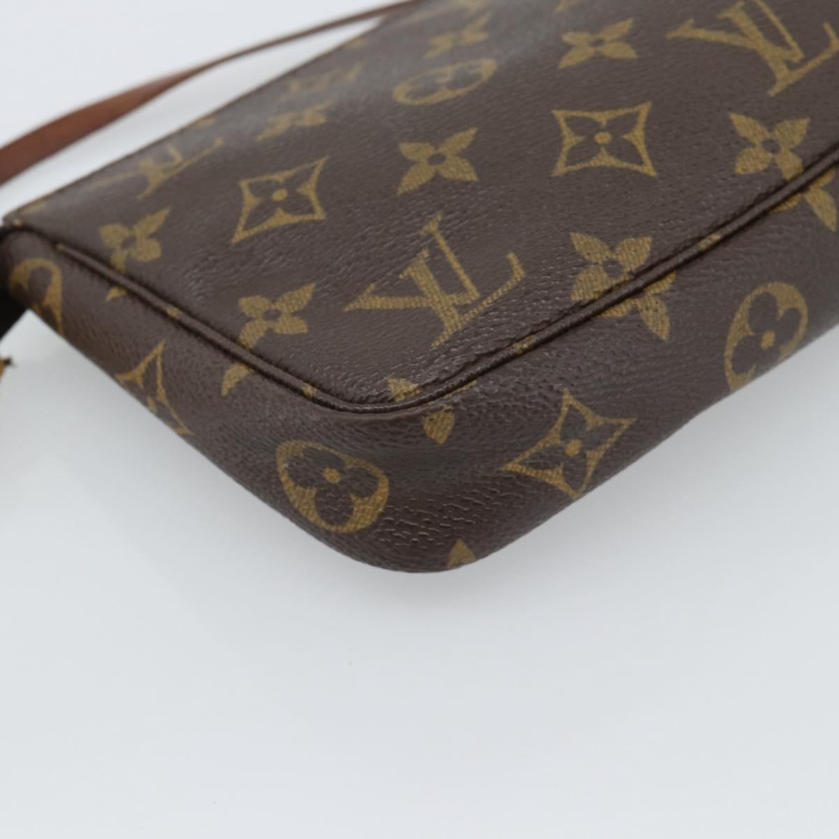 LOUIS VUITTON Monogram Pochette Accessoires Accessory Pouch M51980 Auth BA13549