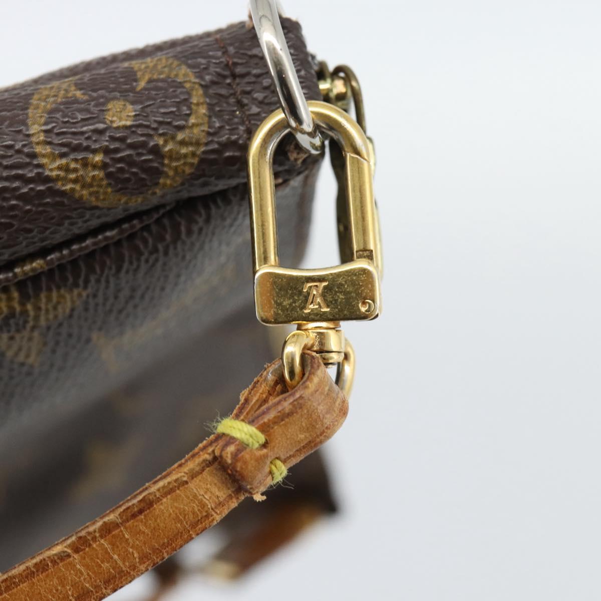 LOUIS VUITTON Monogram Pochette Accessoires Accessory Pouch M51980 Auth BA13549