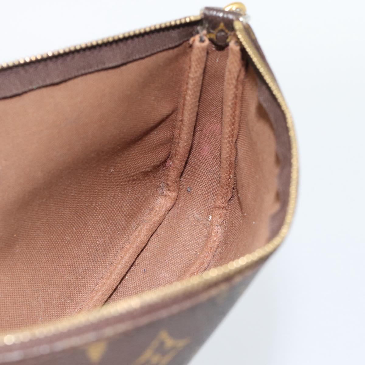 LOUIS VUITTON Monogram Pochette Accessoires Accessory Pouch M51980 Auth BA13549