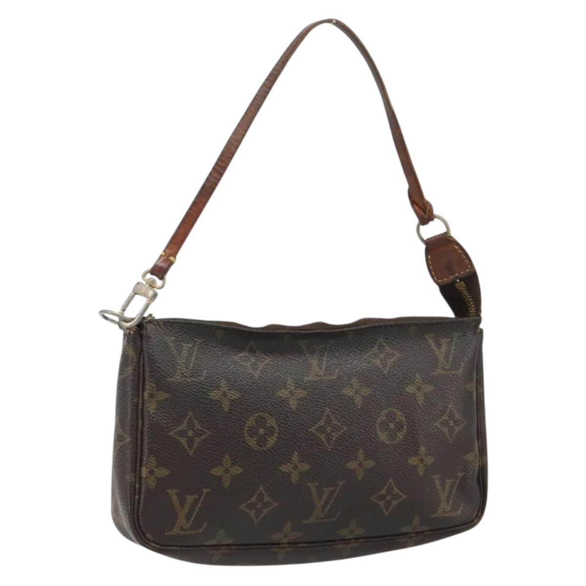 LOUIS VUITTON Monogram Pochette Accessoires Accessory Pouch M51980 Auth BA13550