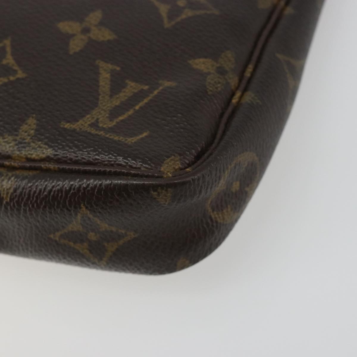 LOUIS VUITTON Monogram Pochette Accessoires Accessory Pouch M51980 Auth BA13550
