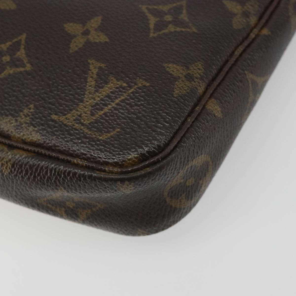 LOUIS VUITTON Monogram Pochette Accessoires Accessory Pouch M51980 Auth BA13550