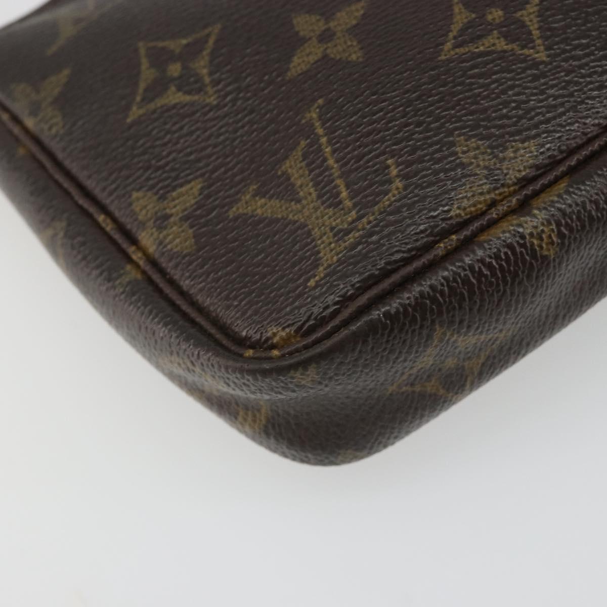 LOUIS VUITTON Monogram Pochette Accessoires Accessory Pouch M51980 Auth BA13550