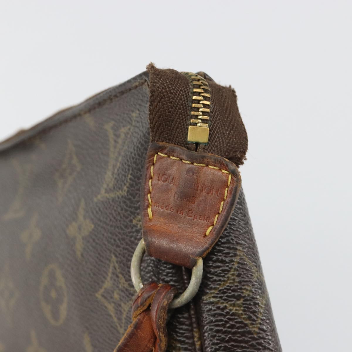 LOUIS VUITTON Monogram Pochette Accessoires Accessory Pouch M51980 Auth BA13550