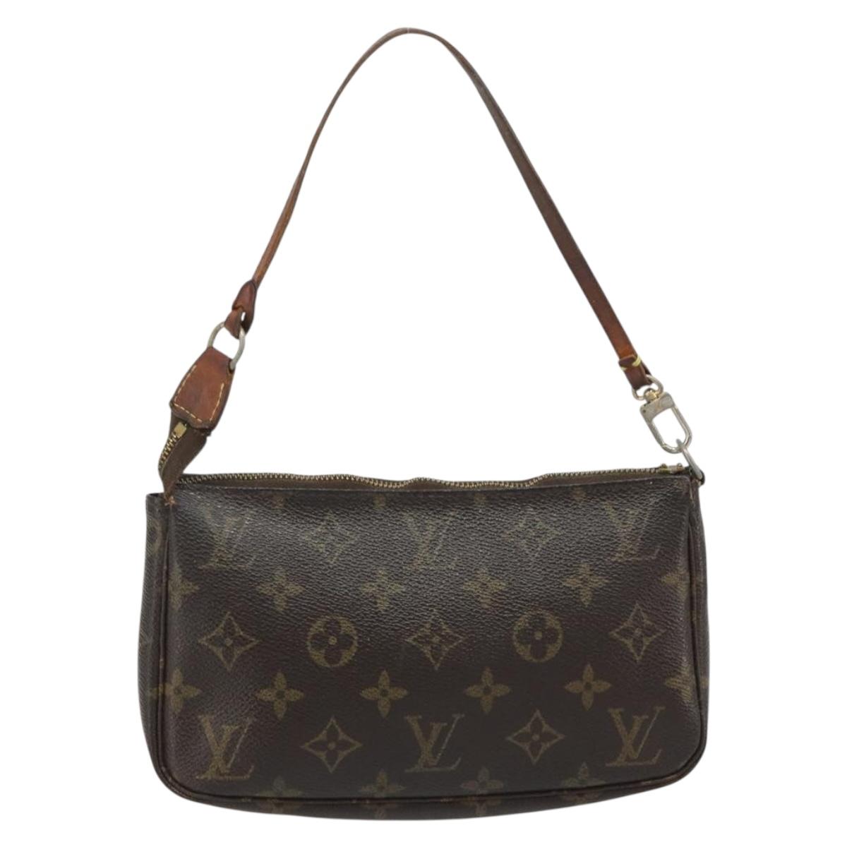 LOUIS VUITTON Monogram Pochette Accessoires Accessory Pouch M51980 Auth BA13550