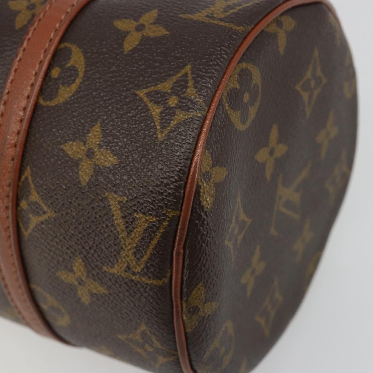LOUIS VUITTON Monogram Papillon 26 Hand Bag M51386 LV Auth BA13551