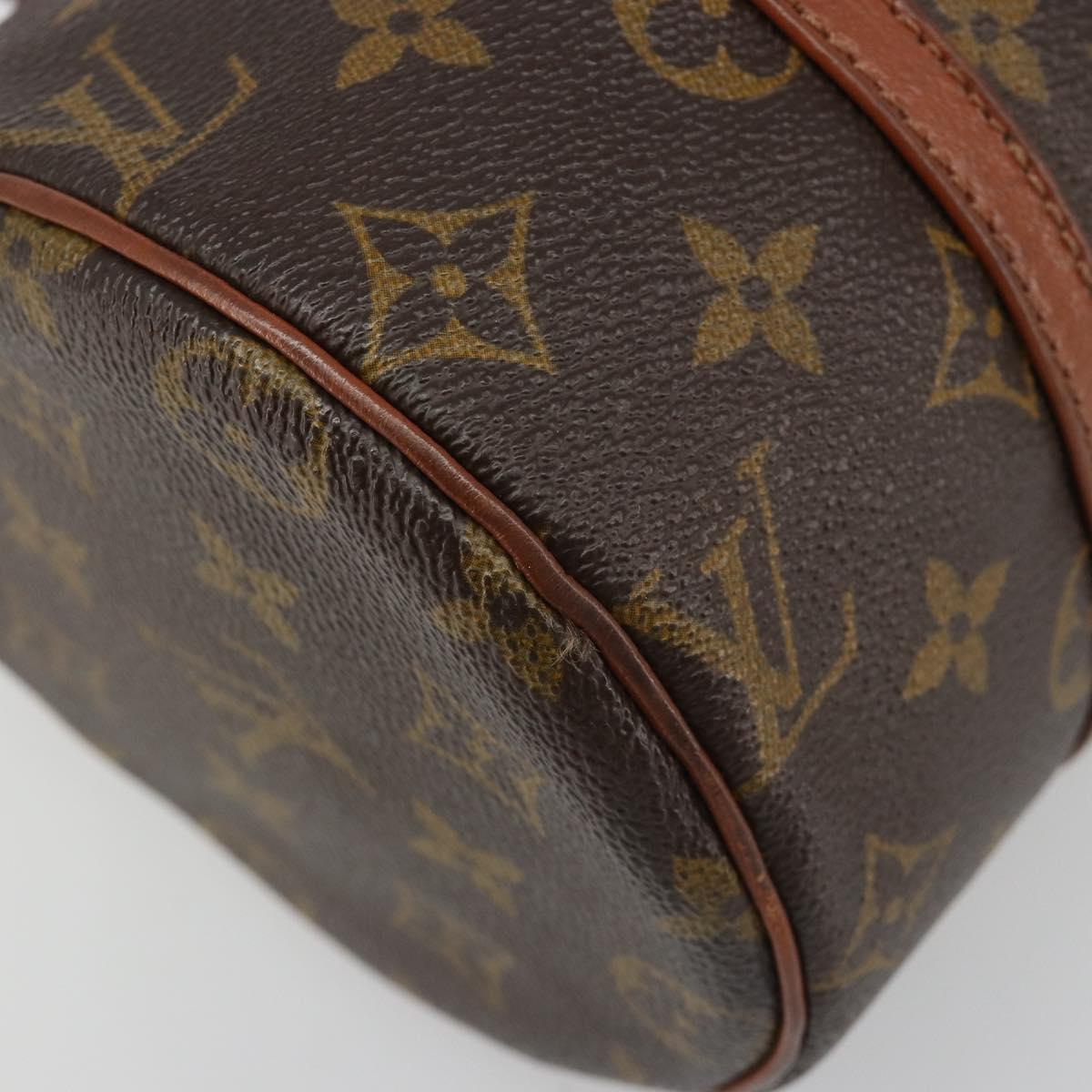 LOUIS VUITTON Monogram Papillon 26 Hand Bag M51386 LV Auth BA13551