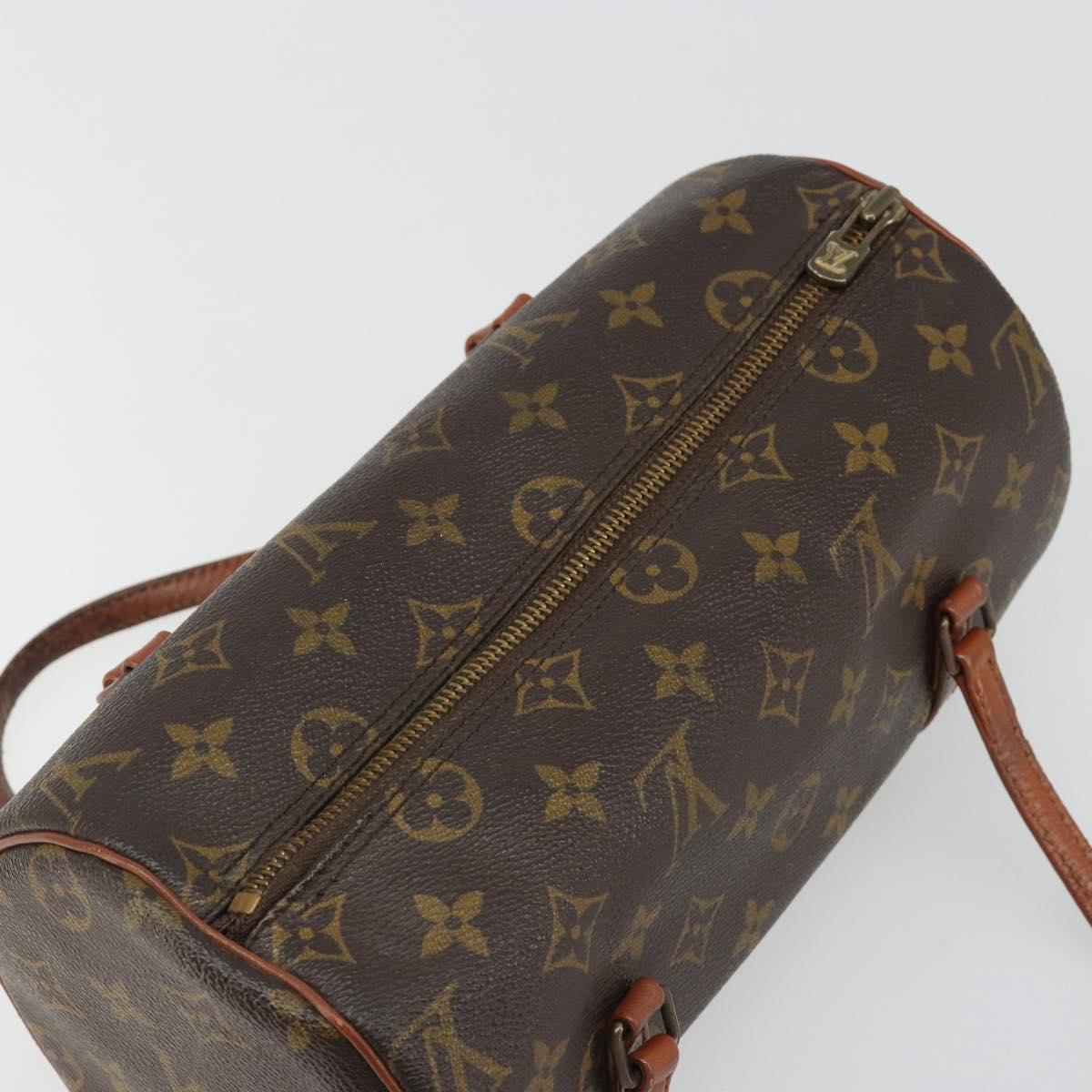 LOUIS VUITTON Monogram Papillon 26 Hand Bag M51386 LV Auth BA13551