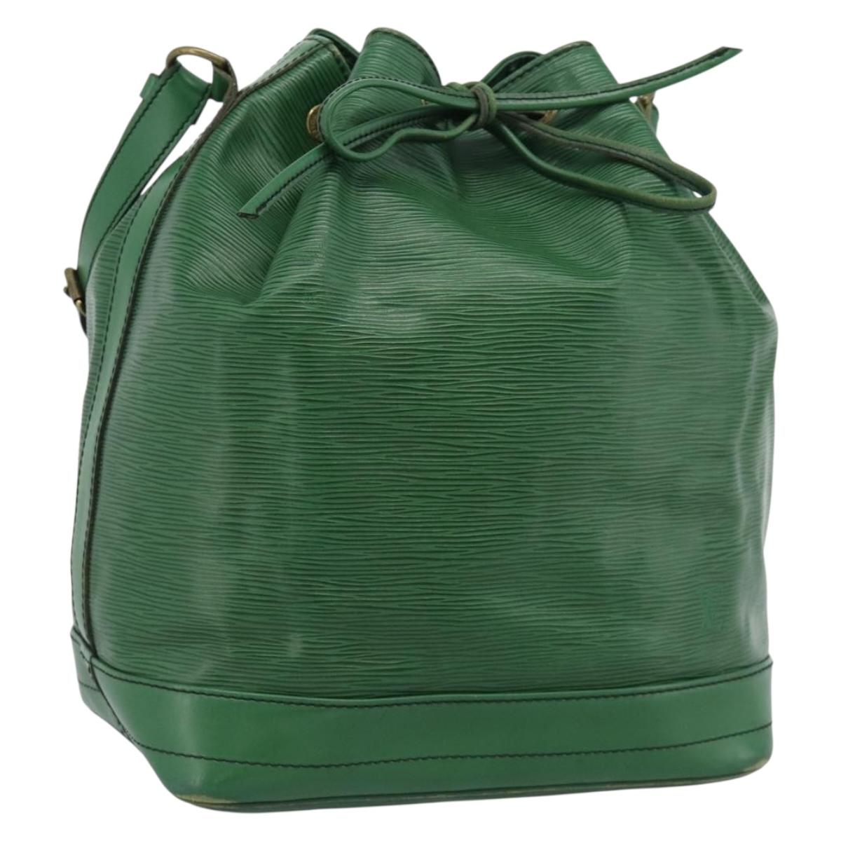 LOUIS VUITTON Epi Noe Shoulder Bag Green M44004 LV Auth BA13556