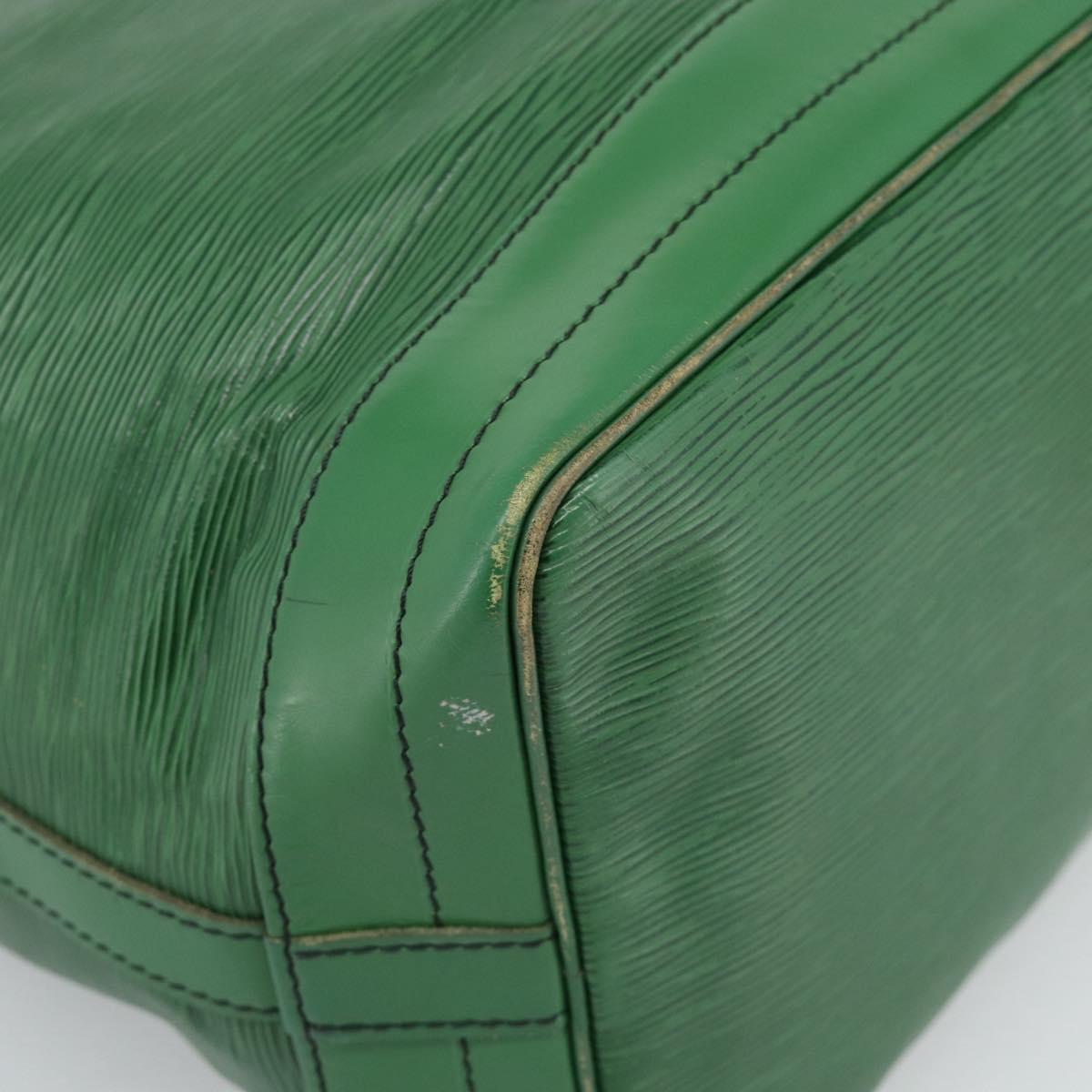 LOUIS VUITTON Epi Noe Shoulder Bag Green M44004 LV Auth BA13556
