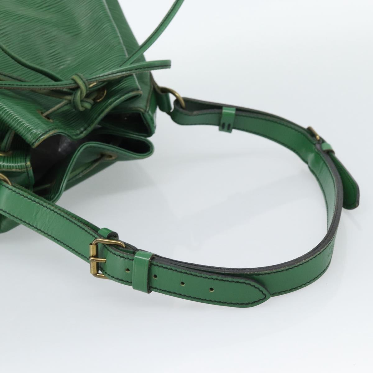 LOUIS VUITTON Epi Noe Shoulder Bag Green M44004 LV Auth BA13556
