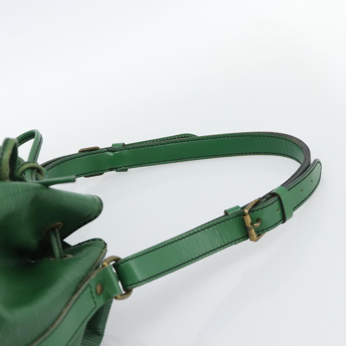 LOUIS VUITTON Epi Noe Shoulder Bag Green M44004 LV Auth BA13556