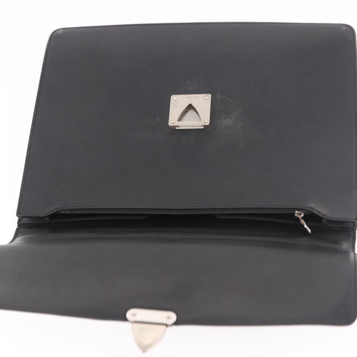 LOUIS VUITTON Taiga Robusto 2 Hand Bag Ardoise M32752 LV Auth BA13559