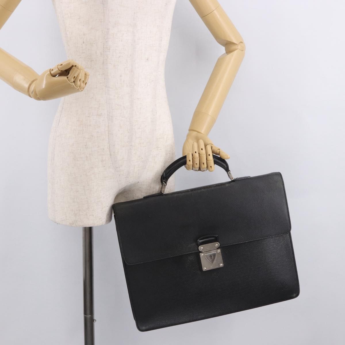 LOUIS VUITTON Taiga Robusto 2 Hand Bag Ardoise M32752 LV Auth BA13559