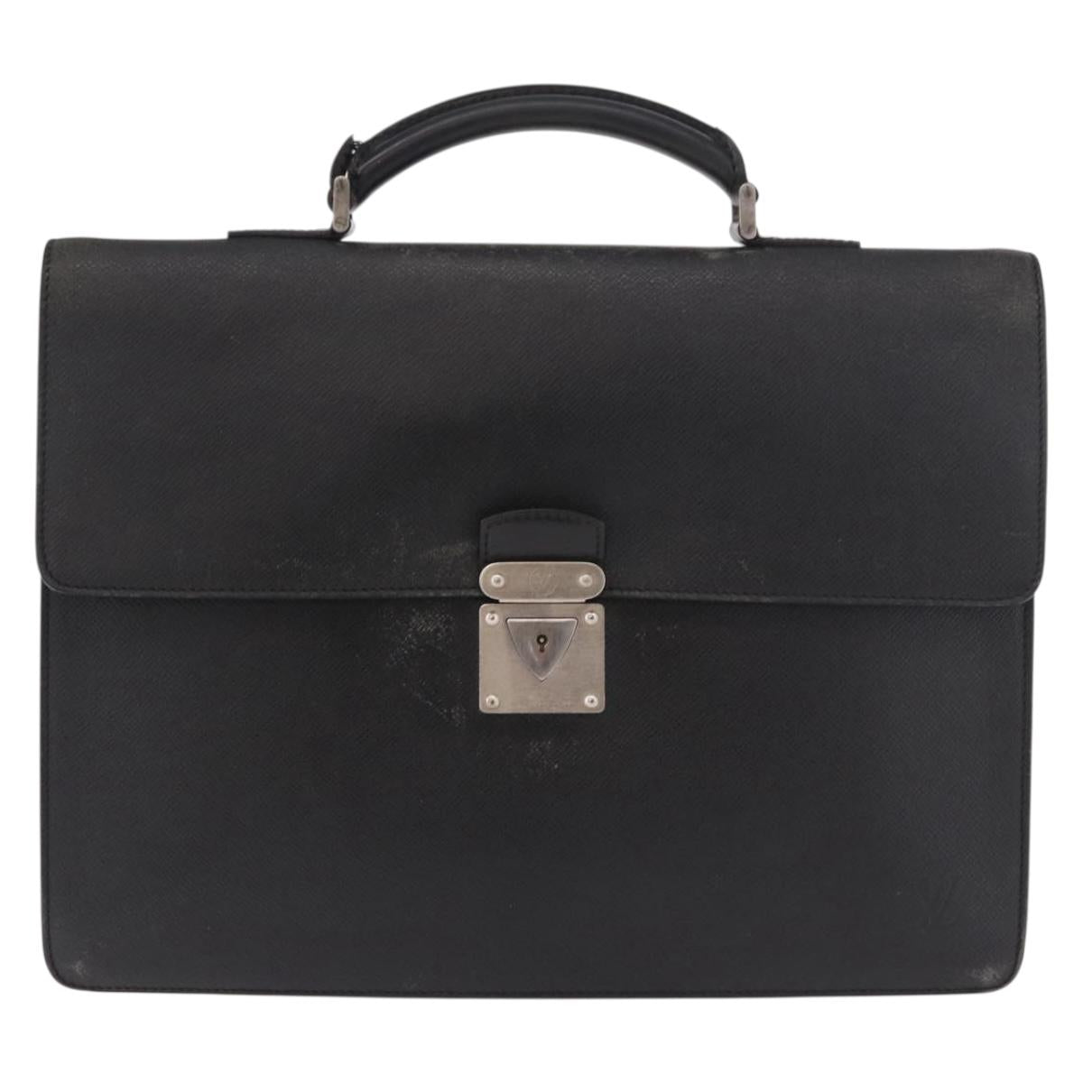 LOUIS VUITTON Taiga Robusto 2 Hand Bag Ardoise M32752 LV Auth BA13559