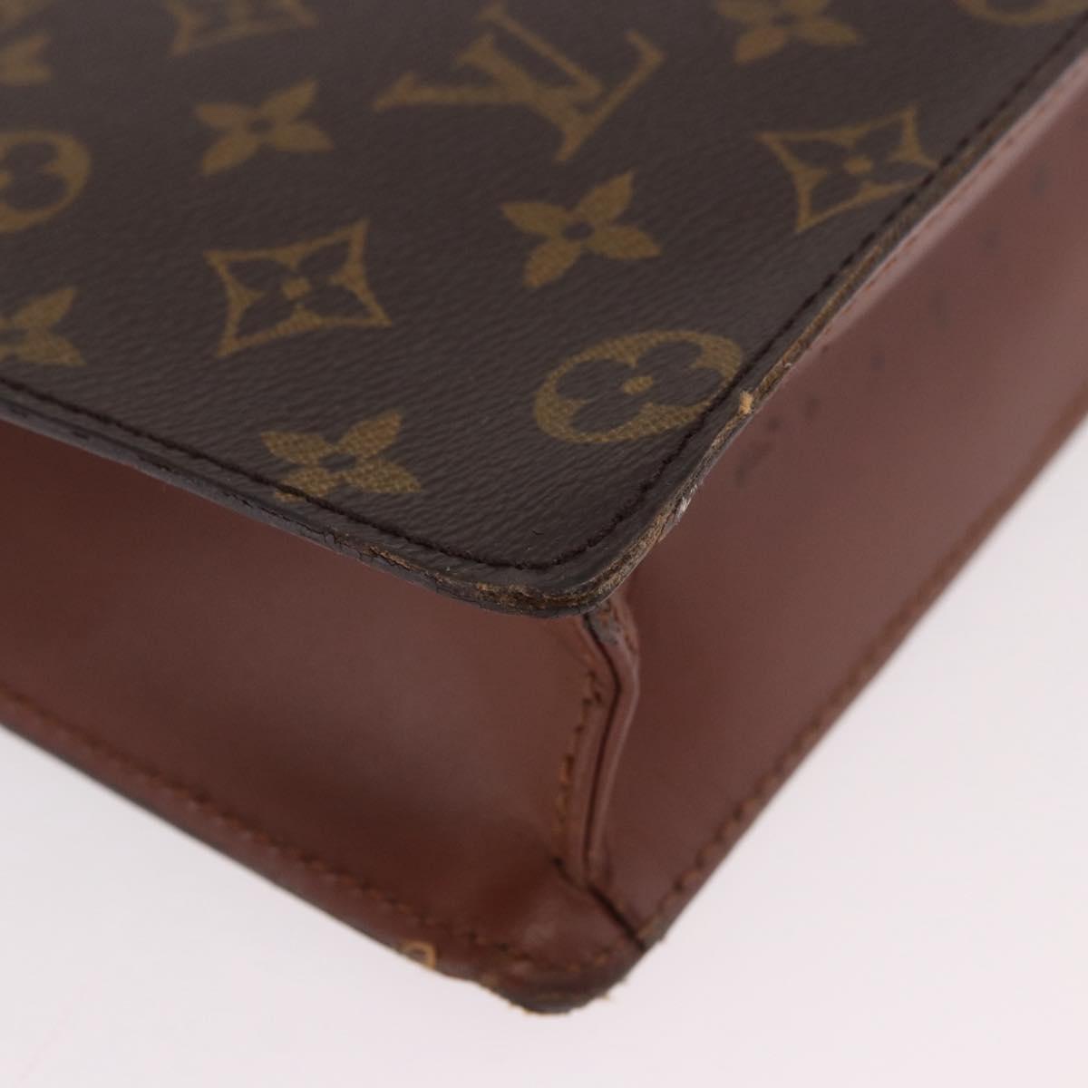 LOUIS VUITTON Monogram Porte Documents Bandouliere Bag M53338 LV Auth BA13560A