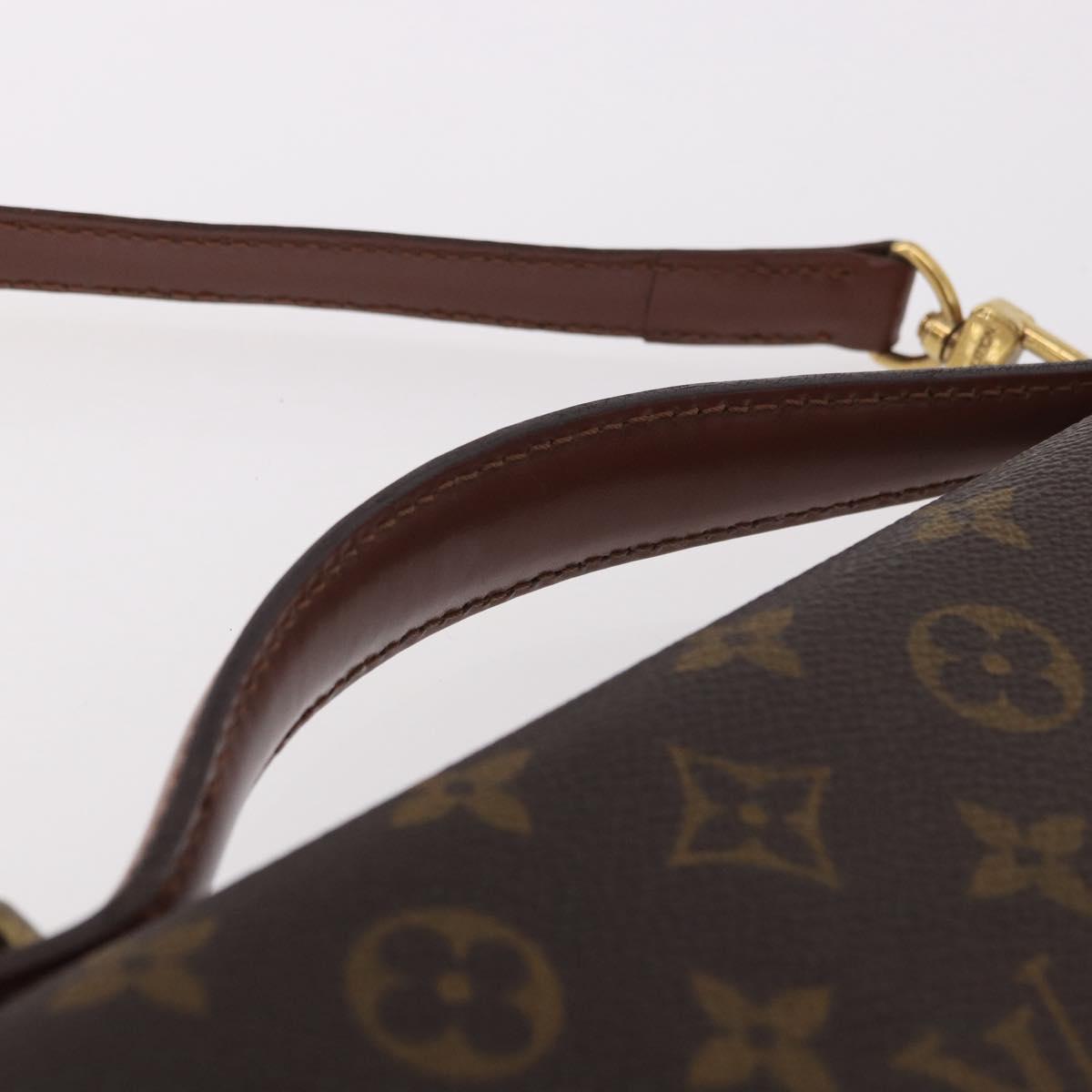 LOUIS VUITTON Monogram Porte Documents Bandouliere Bag M53338 LV Auth BA13560A