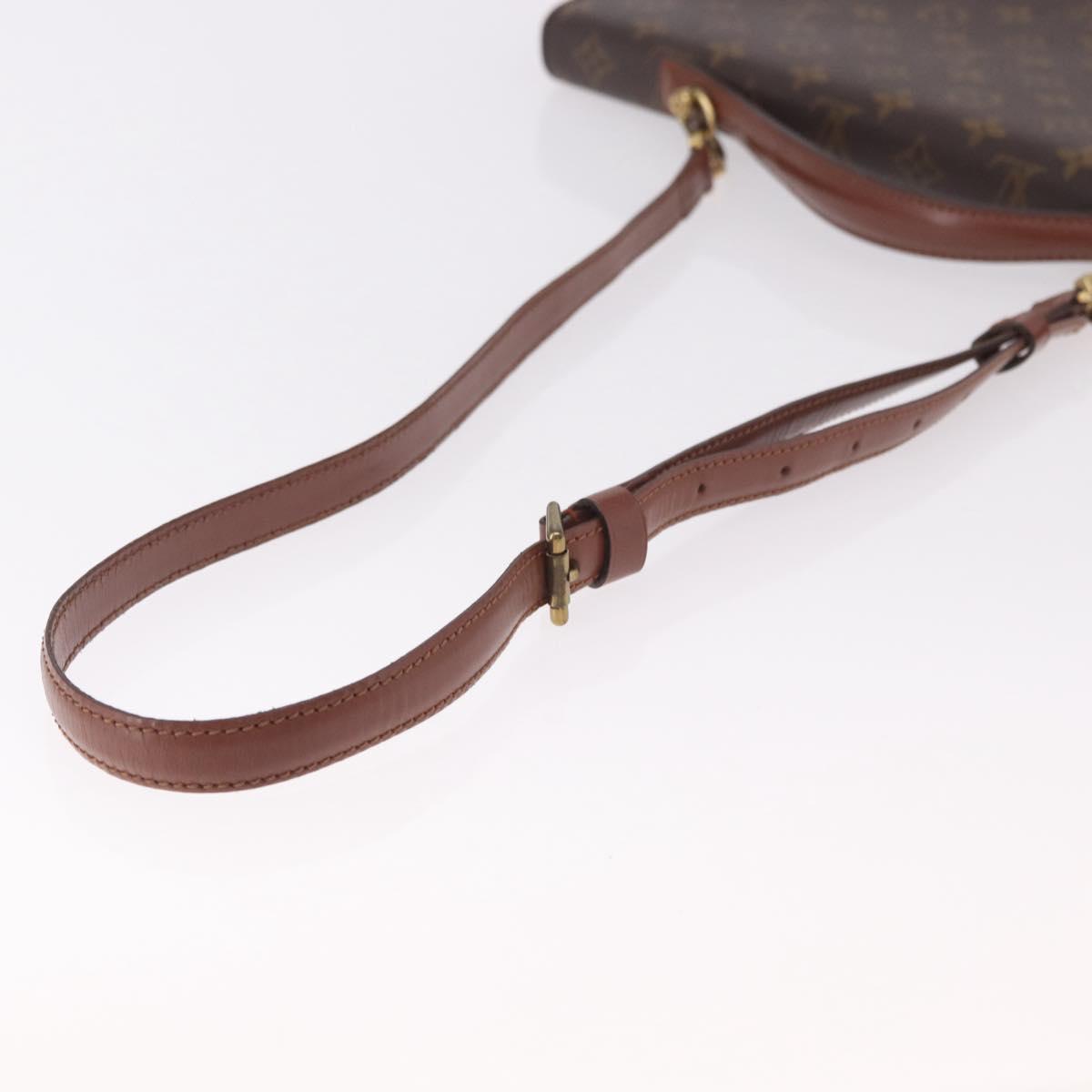 LOUIS VUITTON Monogram Porte Documents Bandouliere Bag M53338 LV Auth BA13560A